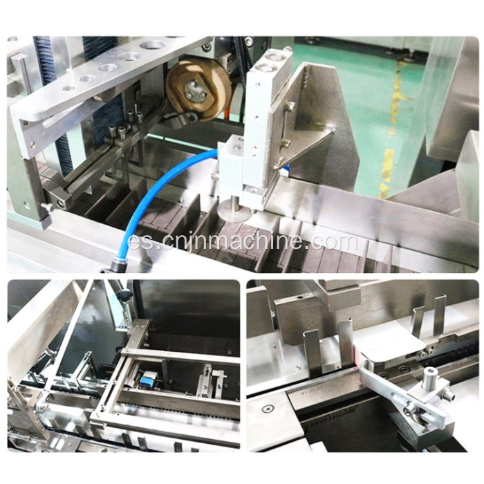 Máquina de embalaje de cartón automático para la industria alimentaria